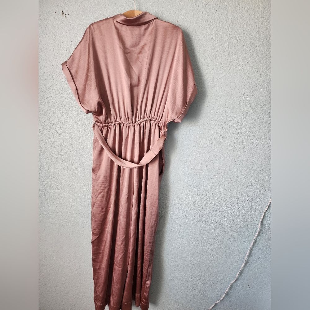 Donna Karan Gold Pink Jumpsuit - Picture 6 of 16